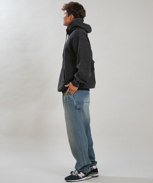 THRASHER（スラッシャー）の「【ムラサキスポーツ限定】THRASHER/スラッシャー プルオーバー パーカー 264TH1PK102（パーカー・メンズ・ブラック×イエロー/ブラック×ホワイト/ブラック×ブラック・M/L/XL）」の13枚目の写真