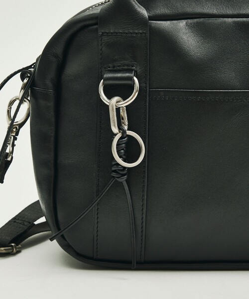 Firsthand(ファーストハンド)の「Firsthand/ファーストハンド 2way Round Mini Hand Bag / 2ウェイ ラウンド ミニ ハンドバッグ【限定展開】(ハンドバッグ・メンズ・ブラック・ONE SIZE)」の7枚目の写真