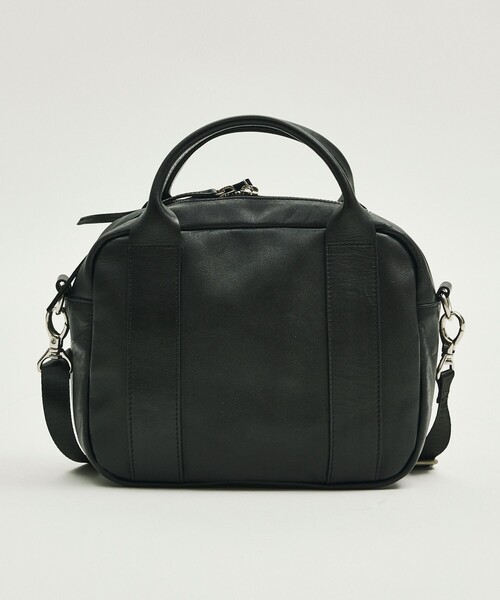 Firsthand(ファーストハンド)の「Firsthand/ファーストハンド 2way Round Mini Hand Bag / 2ウェイ ラウンド ミニ ハンドバッグ【限定展開】(ハンドバッグ・メンズ・ブラック・ONE SIZE)」の9枚目の写真