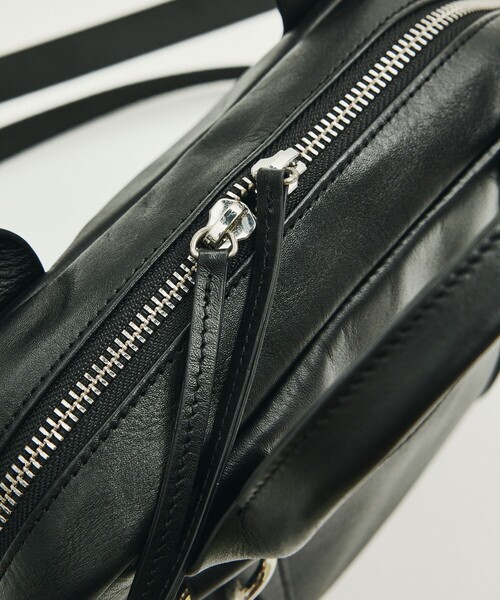 Firsthand(ファーストハンド)の「Firsthand/ファーストハンド 2way Round Mini Hand Bag / 2ウェイ ラウンド ミニ ハンドバッグ【限定展開】(ハンドバッグ・メンズ・ブラック・ONE SIZE)」の10枚目の写真