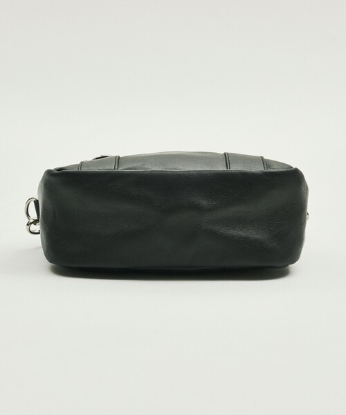 Firsthand(ファーストハンド)の「Firsthand/ファーストハンド 2way Round Mini Hand Bag / 2ウェイ ラウンド ミニ ハンドバッグ【限定展開】(ハンドバッグ・メンズ・ブラック・ONE SIZE)」の11枚目の写真