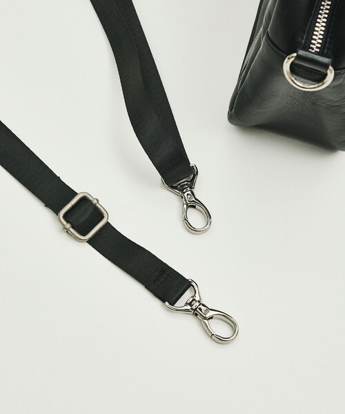 Firsthand(ファーストハンド)の「Firsthand/ファーストハンド 2way Round Mini Hand Bag / 2ウェイ ラウンド ミニ ハンドバッグ【限定展開】(ハンドバッグ・メンズ・ブラック・ONE SIZE)」の14枚目の写真