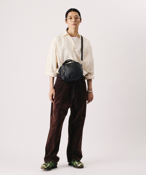 Firsthand(ファーストハンド)の「Firsthand/ファーストハンド 2way Round Mini Hand Bag / 2ウェイ ラウンド ミニ ハンドバッグ【限定展開】(ハンドバッグ・メンズ・ブラック・ONE SIZE)」の15枚目の写真