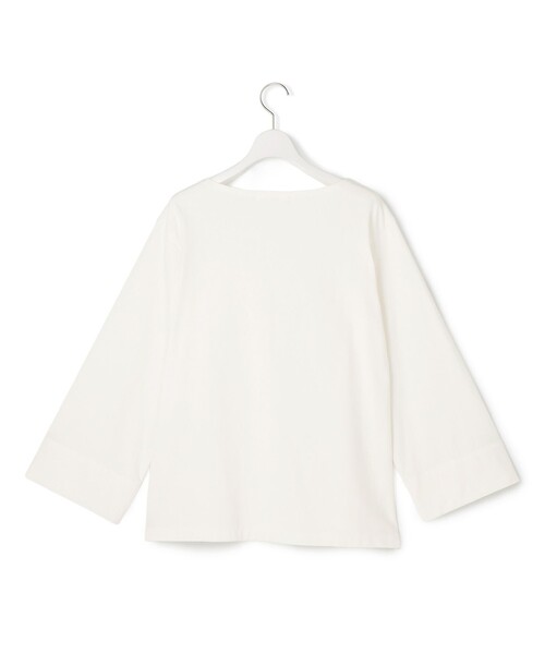 23区 L(ニジュウサンクオオキイサイズ)の「ワイドスリーブ Tシャツ(Tシャツ/カットソー・レディース・グレー系1/ホワイト系・44/46)」の15枚目の写真