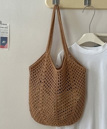 おしゃれスタ（オシャレスタ）の「メッシュ・トートバッグ（かごバッグ）」