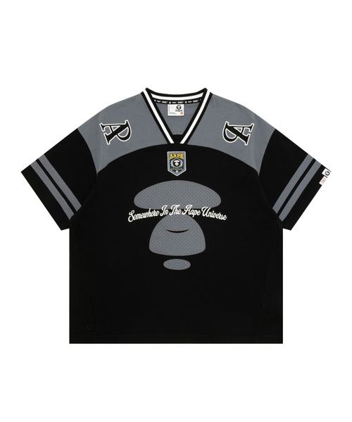 AAPE BY A BATHING APE(エーエイプバイアベイシングエイプ)の「AAPE MAIN TEE(Tシャツ/カットソー・メンズ・ブラック/ブルー系その他2・SMALL/MEDIUM/LARGE/X-LARGE)」の2枚目の写真