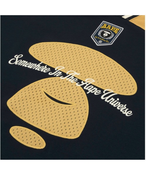 AAPE BY A BATHING APE(エーエイプバイアベイシングエイプ)の「AAPE MAIN TEE(Tシャツ/カットソー・メンズ・ブラック/ブルー系その他2・SMALL/MEDIUM/LARGE/X-LARGE)」の8枚目の写真
