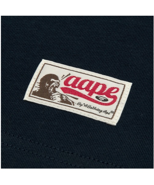 AAPE BY A BATHING APE(エーエイプバイアベイシングエイプ)の「AAPE MAIN TEE(Tシャツ/カットソー・メンズ・ブラック/ブルー系その他2・SMALL/MEDIUM/LARGE/X-LARGE)」の10枚目の写真