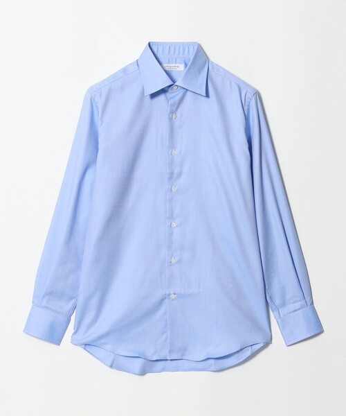 A DAY IN THE LIFE UNITED ARROWS（アデイインザライフユナイテッドアローズ）の「レギュラーフィット ツイル セミワイドカラーシャツ-イージーケア-＜A DAY IN THE LIFE＞（シャツ/ブラウス・メンズ・ライラック/ライトブルー/ホワイト・40cm/38cm/37cm/39cm/41cm/42cm）」の16枚目の写真
