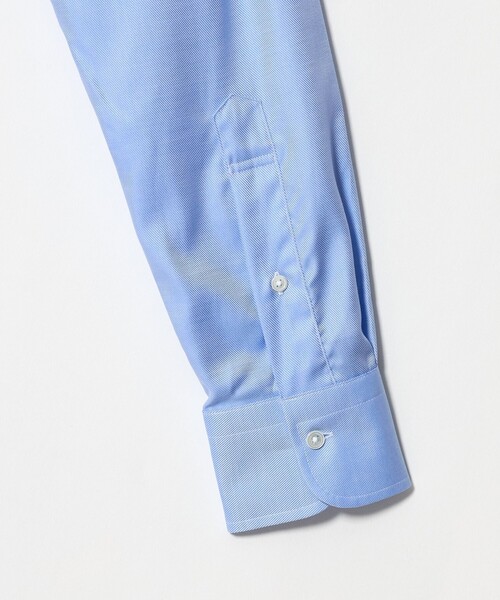 A DAY IN THE LIFE UNITED ARROWS（アデイインザライフユナイテッドアローズ）の「レギュラーフィット ツイル セミワイドカラーシャツ-イージーケア-＜A DAY IN THE LIFE＞（シャツ/ブラウス・メンズ・ライラック/ライトブルー/ホワイト・40cm/38cm/37cm/39cm/41cm/42cm）」の19枚目の写真