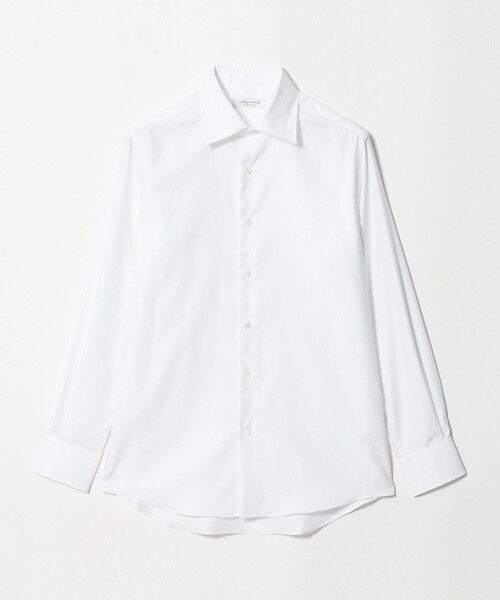 A DAY IN THE LIFE UNITED ARROWS（アデイインザライフユナイテッドアローズ）の「レギュラーフィット ツイル セミワイドカラーシャツ-イージーケア-＜A DAY IN THE LIFE＞（シャツ/ブラウス・メンズ・ライラック/ライトブルー/ホワイト・40cm/38cm/37cm/39cm/41cm/42cm）」の11枚目の写真
