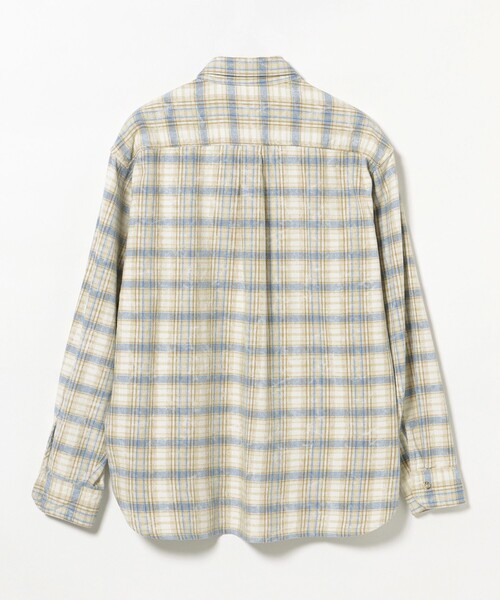 BEAMS HEART(ビームスハート)の「フェードプリント リラックスフィット ネルシャツ(シャツ/ブラウス・メンズ・ブルー系その他・MEDIUM/SMALL)」の15枚目の写真