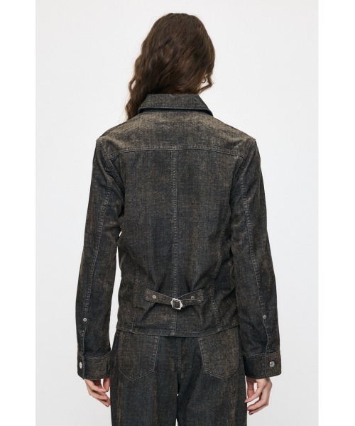 MOUSSY(マウジー)の「【26年AW新作】【セットアップ対応】VELVET FITTED ジャケット(その他アウター・レディース・ブラック系その他/ベージュ系その他・2/1)」の9枚目の写真