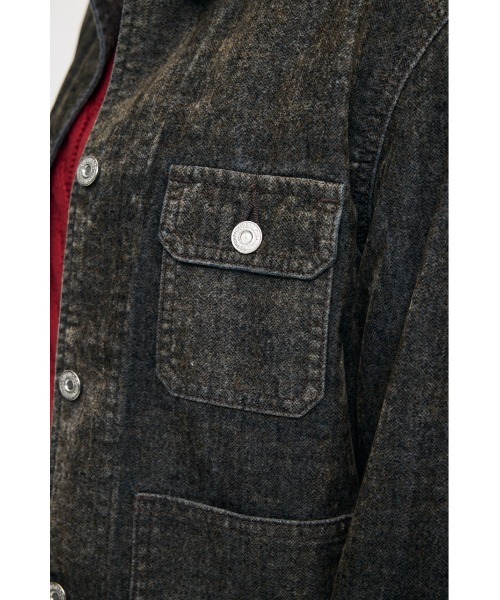 MOUSSY(マウジー)の「【26年AW新作】【セットアップ対応】VELVET FITTED ジャケット(その他アウター・レディース・ブラック系その他/ベージュ系その他・2/1)」の11枚目の写真