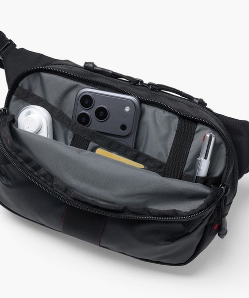 BRIEFING(ブリーフィング)の「BRIEFING/ブリーフィング DT SLING ショルダーバッグ ナイロン 多ポケット 大容量 軽量 アウトドア 2026年秋冬(ショルダーバッグ・メンズ・ブラック・FREE)」の13枚目の写真