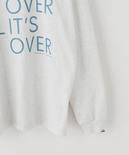 CITY COUNTRY CITY(シティーカントリーシティー)の「別注【City Country City】ロンT(Tシャツ/カットソー・レディース・ホワイト系その他/チャコールグレー/パープル・MEDIUM)」の7枚目の写真