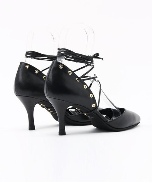 LE TALON（ルタロン）の「GRISE 7.5cmレザーレースアップドルセーパンプス◆（パンプス・レディース・ベージュ/シルバー/ブラック・36/37/36.5/35.5/35/37.5）」の6枚目の写真