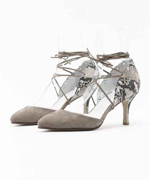 LE TALON（ルタロン）の「GRISE 7.5cmレザーレースアップドルセーパンプス◆（パンプス・レディース・ベージュ/シルバー/ブラック・36/37/36.5/35.5/35/37.5）」の12枚目の写真