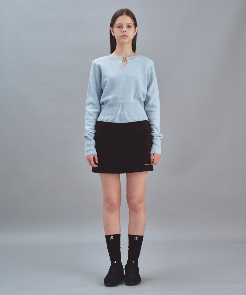 Rest&Recreation(レストアンドレクリエーション)の「FLEECE MINI SKIRT - BLACK(スカート・レディース・その他・SMALL/MEDIUM)」の3枚目の写真