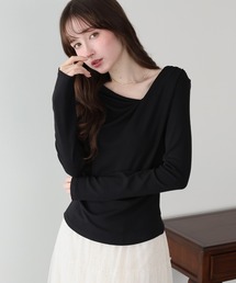 ドレープロングTシャツ