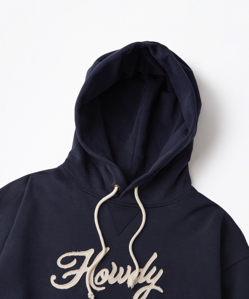 OUTSTANDING(アウトスタンディング)の「V.S.C フード付きスウェット(HOWDY) ネイビー(パーカー・メンズ・その他・MEDIUM/LARGE/X-LARGE)」の3枚目の写真