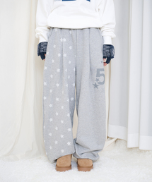 STAR No.5 スウェットパンツ [メランジグレー]