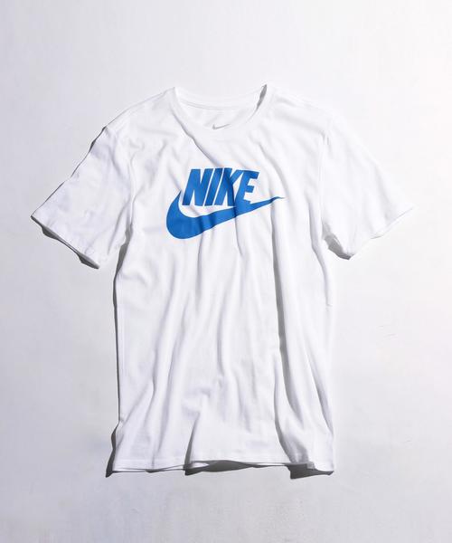 NIKE（ナイキ）の「＜NIKE（ナイキ）＞ LOGO TEE/Tシャツ（Tシャツ/カットソー・メンズ・ホワイト/ブラック・MEDIUM/SMALL/LARGE）」の2枚目の写真