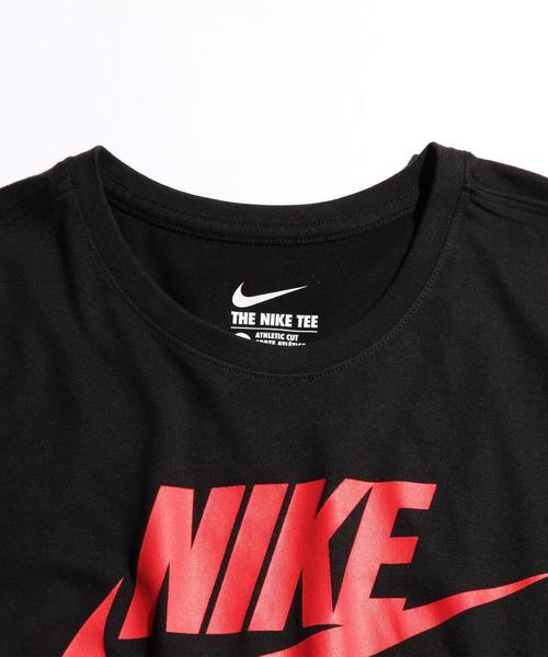 NIKE（ナイキ）の「＜NIKE（ナイキ）＞ LOGO TEE/Tシャツ（Tシャツ/カットソー・メンズ・ホワイト/ブラック・MEDIUM/SMALL/LARGE）」の5枚目の写真