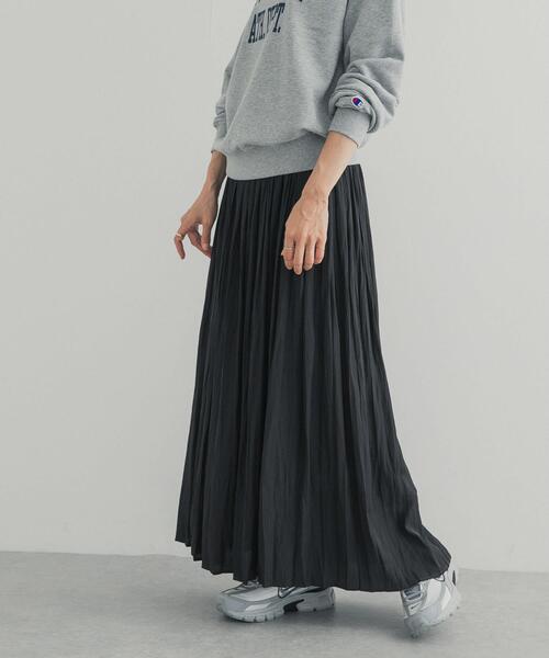 URBAN RESEARCH DOORS(アーバンリサーチドアーズ)の「ランダムプリーツスカート(スカート・レディース・ベージュ系その他/ホワイト系その他/ブラック・FREE)」の13枚目の写真