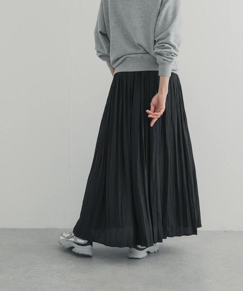 URBAN RESEARCH DOORS(アーバンリサーチドアーズ)の「ランダムプリーツスカート(スカート・レディース・ベージュ系その他/ホワイト系その他/ブラック・FREE)」の15枚目の写真