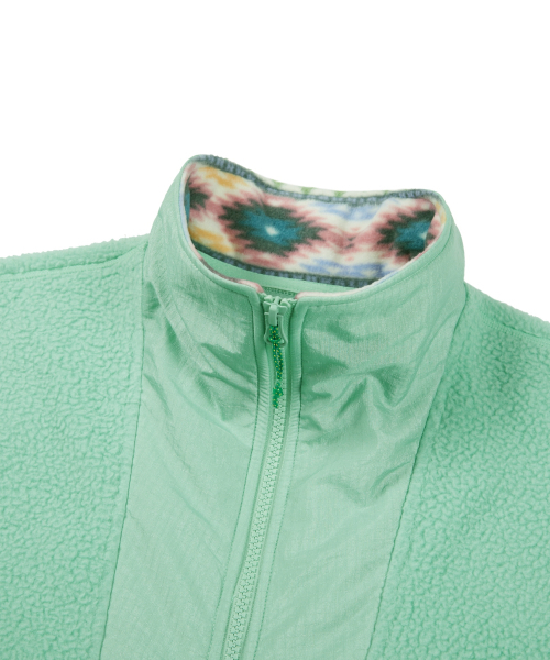 MMLG（エムエムエルジー）の「[Mmlg] MEADOW FLEECE JACKET (MINT)（その他アウター・レディース・その他・LARGE/SMALL/MEDIUM/X-LARGE）」の4枚目の写真