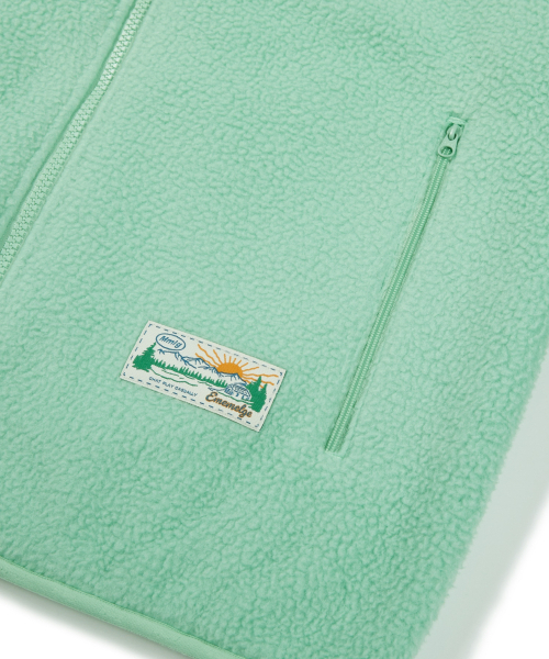 MMLG（エムエムエルジー）の「[Mmlg] MEADOW FLEECE JACKET (MINT)（その他アウター・レディース・その他・LARGE/SMALL/MEDIUM/X-LARGE）」の5枚目の写真