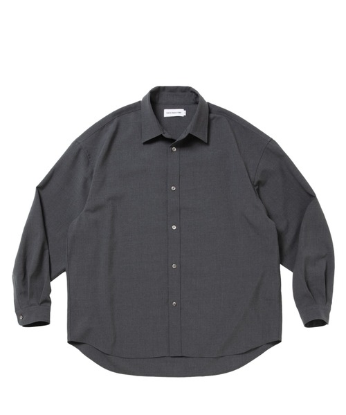 COOTIE PRODUCTIONS（クーティープロダクションズ）の「T/W L/S Shirt（シャツ/ブラウス・メンズ・グレー/ブラック・SMALL/MEDIUM/LARGE）」の2枚目の写真