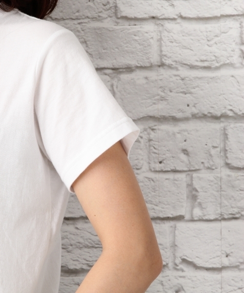 LEPSIM（レプシィム）の「カリフォルニアコットンポケTシャツ/SS　713031（Tシャツ/カットソー・レディース・トップグレー/ブラック/サックスブルー/オフホワイト/ライトピンク/ベージュ・MEDIUM/LARGE）」の11枚目の写真