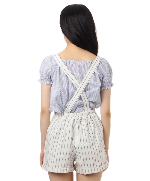 PINK-latte（ピンクラテ）の「サスペンダー付きショートパンツ（その他