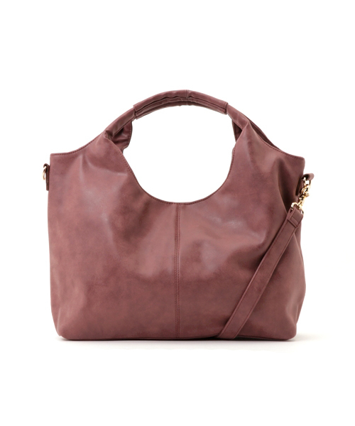 REAL CUBE(リアルキューブ)の「REAL CUBE フェイクレザー2WAYバッグ(ショルダーバッグ・レディース・モスグリーン/ワインレッド/オフホワイト/ブラック/モカ/ベージュ/オレンジ・FREE)」の19枚目の写真