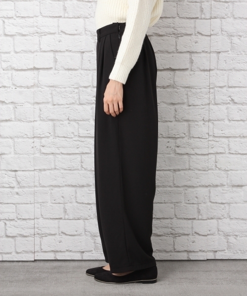 LEPSIM（レプシィム）の「タックイージーワイドパンツ　732746（その他パンツ・レディース・ブラウン/ネイビー/ブラック/アイボリー・LARGE/MEDIUM）」の10枚目の写真