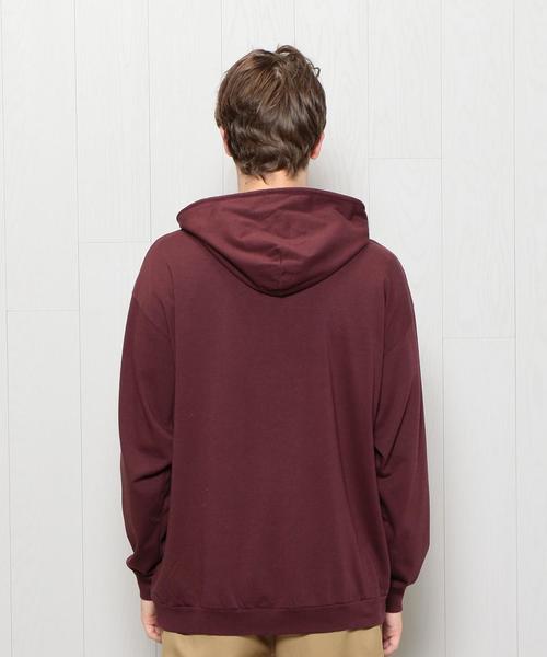 BEAUTY&YOUTH UNITED ARROWS(ビューティーアンドユースユナイテッドアローズ)の「<H>COTTON RAYON HALF ZIP HOODIE/スウェット ◆(パーカー・メンズ・ホワイト/ワインレッド/ネイビー・LARGE/SMALL/MEDIUM)」の14枚目の写真