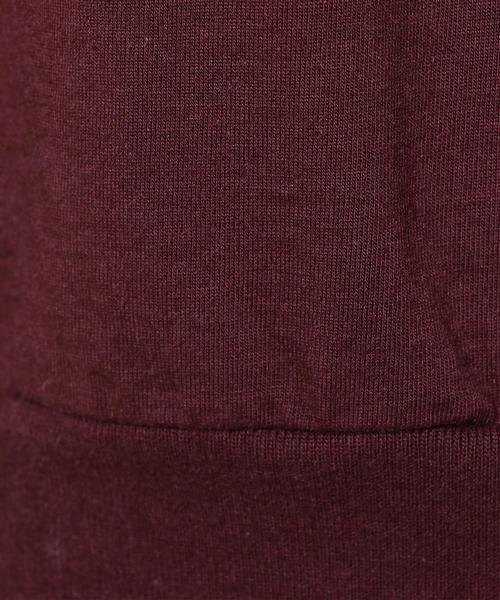 BEAUTY&YOUTH UNITED ARROWS(ビューティーアンドユースユナイテッドアローズ)の「<H>COTTON RAYON HALF ZIP HOODIE/スウェット ◆(パーカー・メンズ・ホワイト/ワインレッド/ネイビー・LARGE/SMALL/MEDIUM)」の8枚目の写真