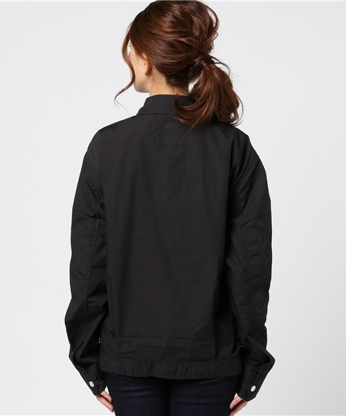 HYSTERIC GLAMOUR（ヒステリックグラマー）の「ワークJK（ブルゾン・レディース・インディゴブルー/カーキ/ブラック・SMALL/MEDIUM）」の10枚目の写真