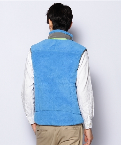 BEAMS（ビームス）の「Patagonia / “CLASSIC RETRO－X” VEST（ベスト・メンズ・ナチュラル/ブルー・X-SMALL/SMALL/MEDIUM）」の4枚目の写真