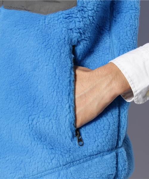 BEAMS（ビームス）の「Patagonia / “CLASSIC RETRO－X” VEST（ベスト・メンズ・ナチュラル/ブルー・X-SMALL/SMALL/MEDIUM）」の7枚目の写真