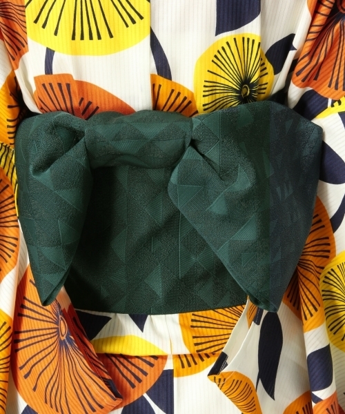 GLOBAL WORK（グローバルワーク）の「ユカタセットWomen/746163（浴衣・レディース・ネイビー/その他1/イエロー・FREE）」の16枚目の写真