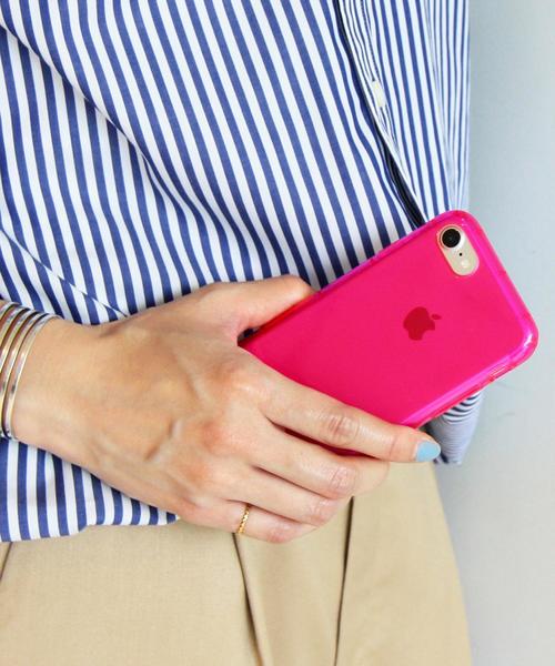 BEAUTY&YOUTH UNITED ARROWS(ビューティーアンドユースユナイテッドアローズ)の「<PHILO>∴エアーショック iPhone7ケース ◆(スマホケース/カバー・レディース・イエロー/ピンク/オレンジ・FREE)」の1枚目の写真