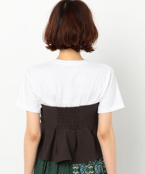 Another Edition（アナザーエディション）の「BONDINGﾍﾟﾌﾟﾗﾑﾋﾞｽﾁｪ（チューブトップ・レディース・オレンジ/パープル/モカ・FREE）」の4枚目の写真