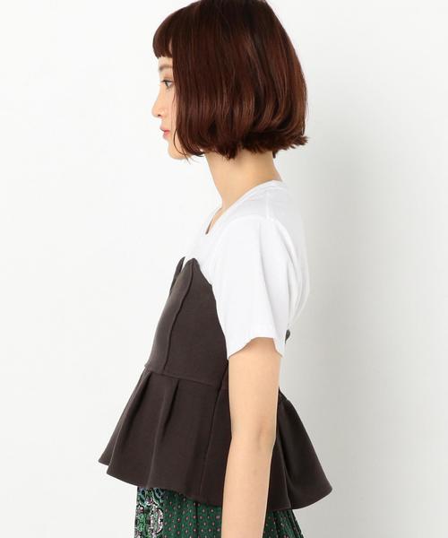 Another Edition（アナザーエディション）の「BONDINGﾍﾟﾌﾟﾗﾑﾋﾞｽﾁｪ（チューブトップ・レディース・オレンジ/パープル/モカ・FREE）」の6枚目の写真