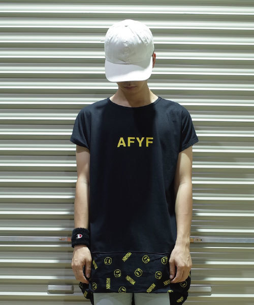 rovtski（ロフトスキー）の「rovtski【ビッグシルエット】フロントインノースリーブオーバーサイズＴシャツ/6C17051901（Tシャツ/カットソー・メンズ・ブラック系その他2/ホワイト系その他/ホワイト系その他3/ホワイト系その他2/ブラック系その他/ブラック系その他3・FREE）」の9枚目の写真