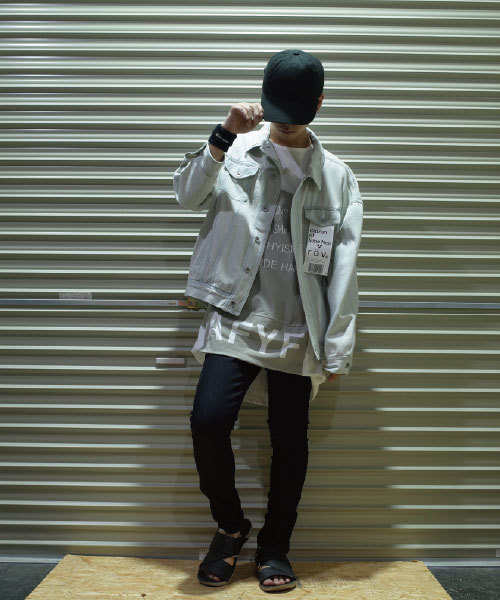 rovtski（ロフトスキー）の「rovtski【ビッグシルエット】フロントインノースリーブオーバーサイズＴシャツ/6C17051901（Tシャツ/カットソー・メンズ・ブラック系その他2/ホワイト系その他/ホワイト系その他3/ホワイト系その他2/ブラック系その他/ブラック系その他3・FREE）」の15枚目の写真