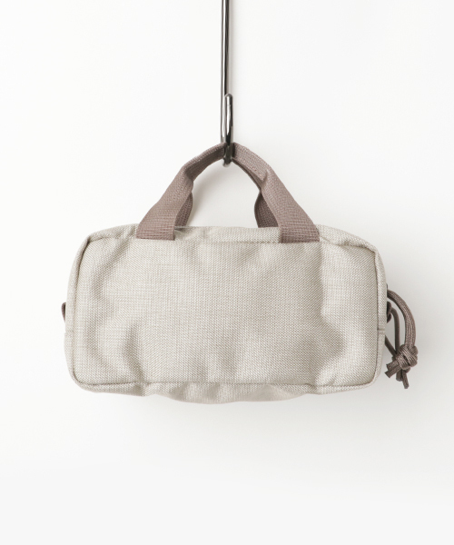 DOUBLE ZIP POUCH / ダブル ジップ ポーチ（ハンドバッグ）｜BRIEFING