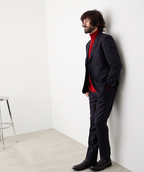 UNITED TOKYO（ユナイテッドトウキョウ）の「チェックウールスラックス（スラックス・メンズ・グレー/ネイビー・1/2/3）」の13枚目の写真